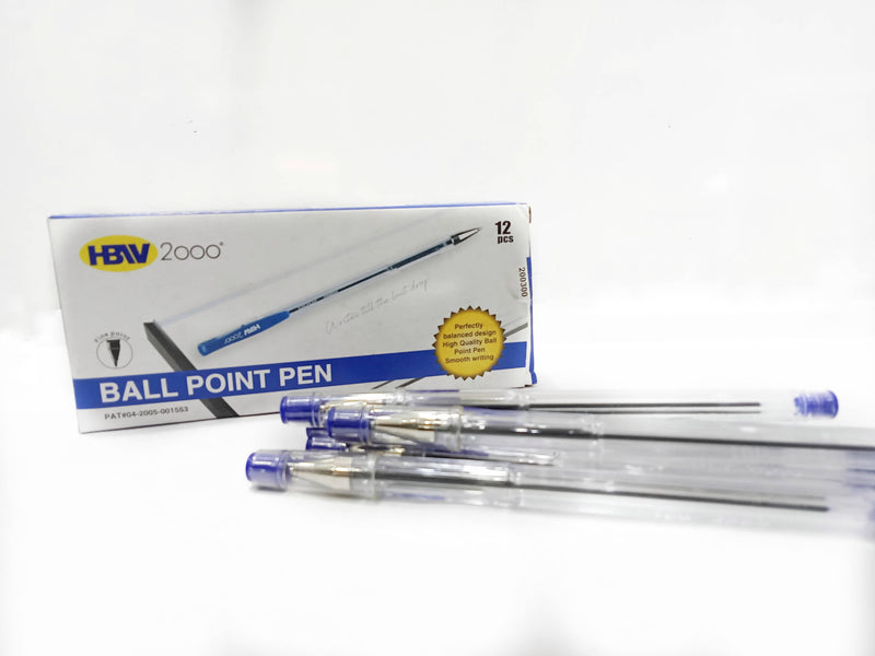 HBW 2000 Ball Point Pen Blue