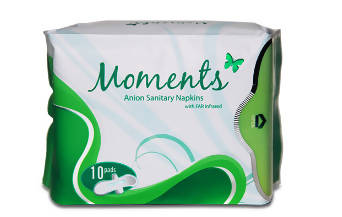 Moments Sanitary Napkin (10 pads)