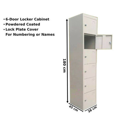 6 Door Locker Cabinet