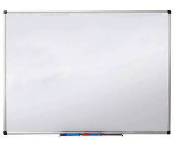 Magnetic Whiteboard with Aluminum Frame 12" x 18"