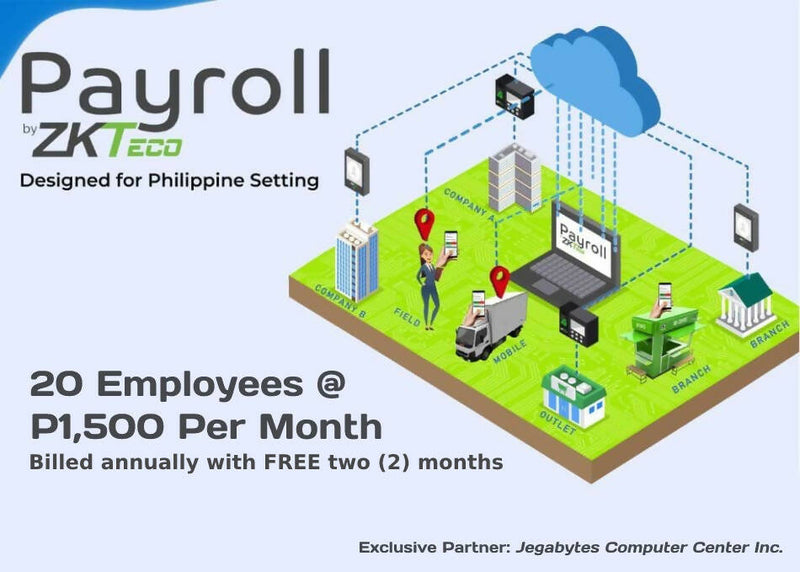 ZKPayroll Subscription 20 Employees