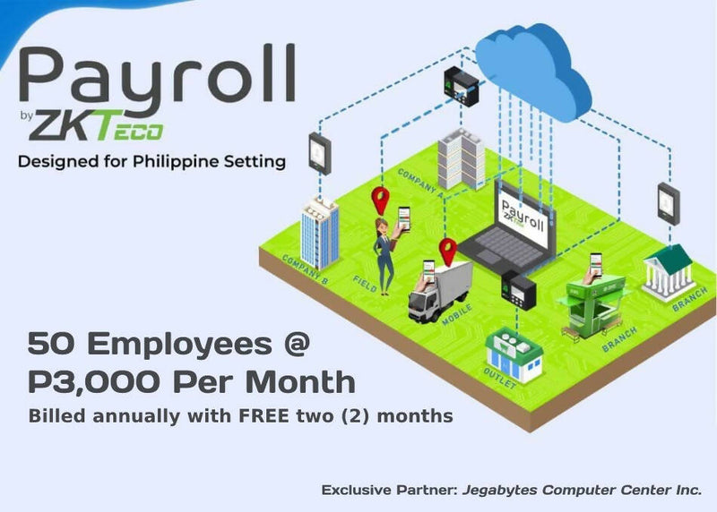 ZKPayroll Subscription 50 Employees