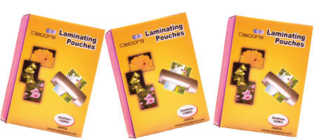 Laminating Pouches 65mm*95mm 125mic