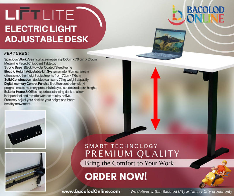 Lift Lite Electric Height Adjustable Desk